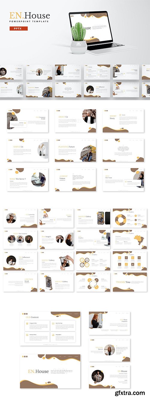 Enhouse - Powerpoint, Keynote and Google Slides Template 