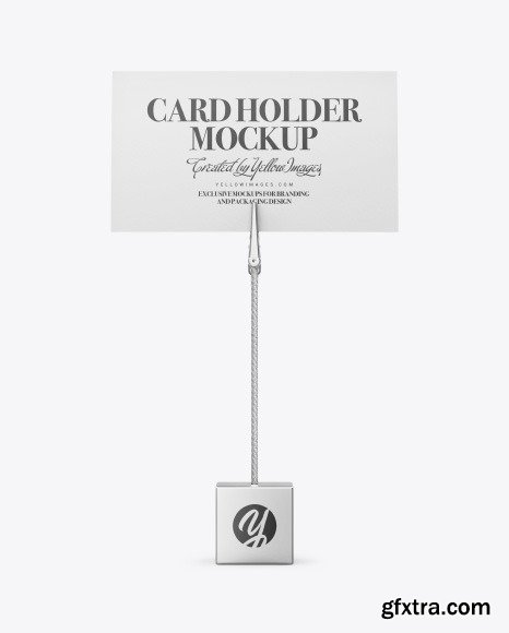 Card Holder Mockup 86536