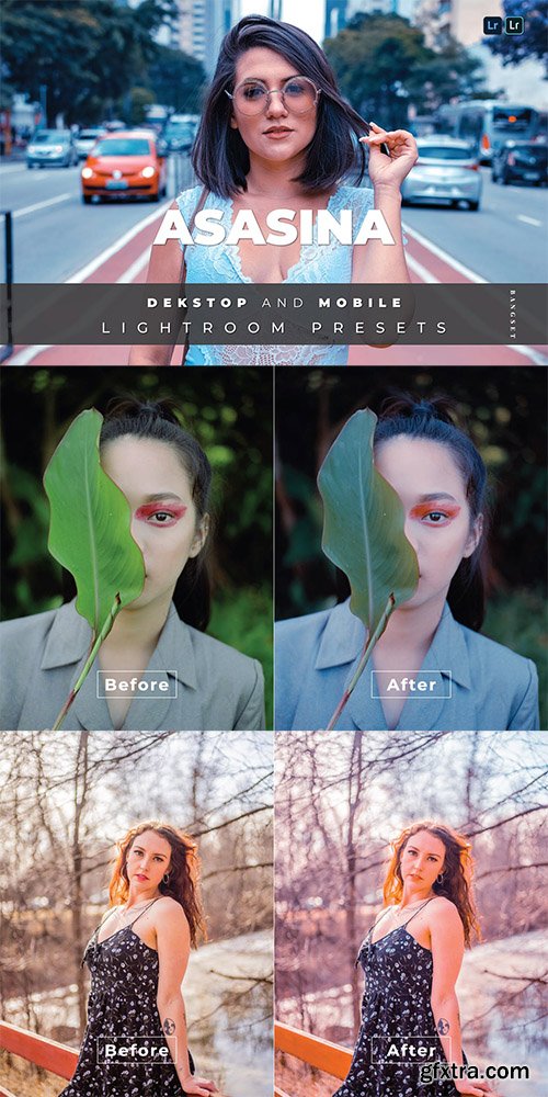 Asasina Desktop and Mobile Lightroom Preset