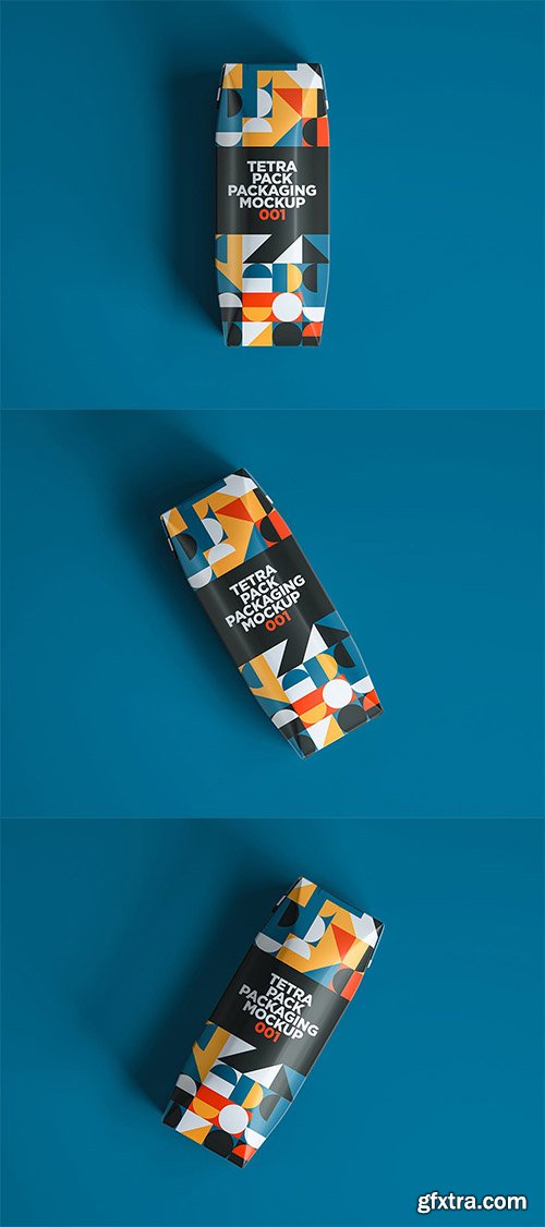 Tetra Pack Packaging Mockup 001 Tetra Pack Packaging Mockup 001
