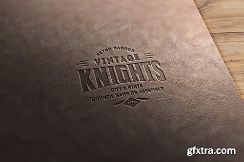 Leather Stamp Logo Mockup SHF9JR5 Leather Stamp Logo Mockup SHF9JR5