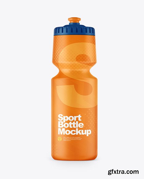 Matte Sport Bottle Mockup 86289