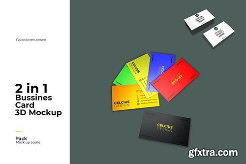 3D Bussines Card Mock Up JS9TLFT 3D Bussines Card Mock Up JS9TLFT