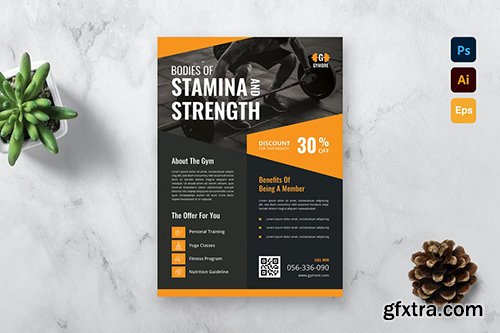 Gym Flyer J83AQ4F Gym Flyer J83AQ4F