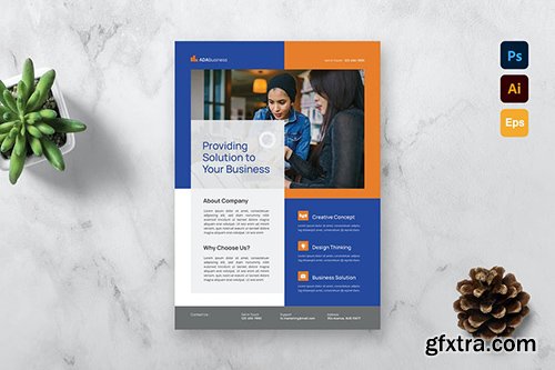 Business Flyer YL2KLMQ Business Flyer YL2KLMQ