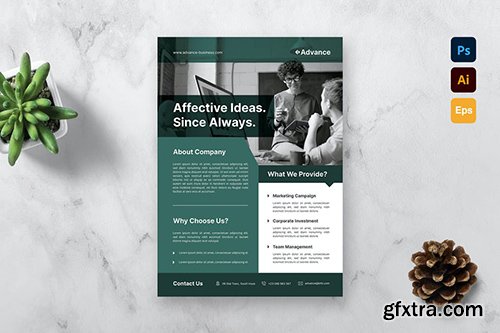 Business Flyer GM77CM7 Business Flyer GM77CM7