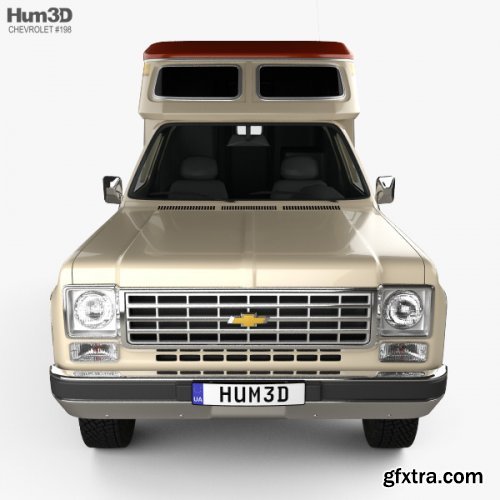 Chevrolet Blazer Chalet 1976 3D model
