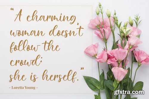 Balietta - Lovely Script