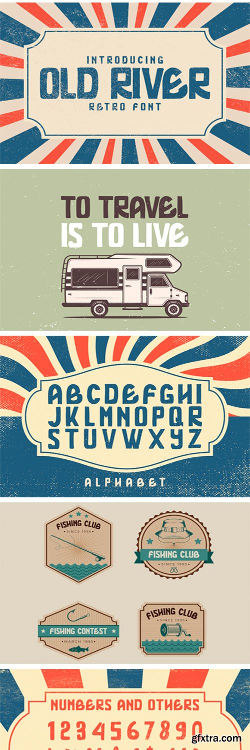 Old River Font Old River Font