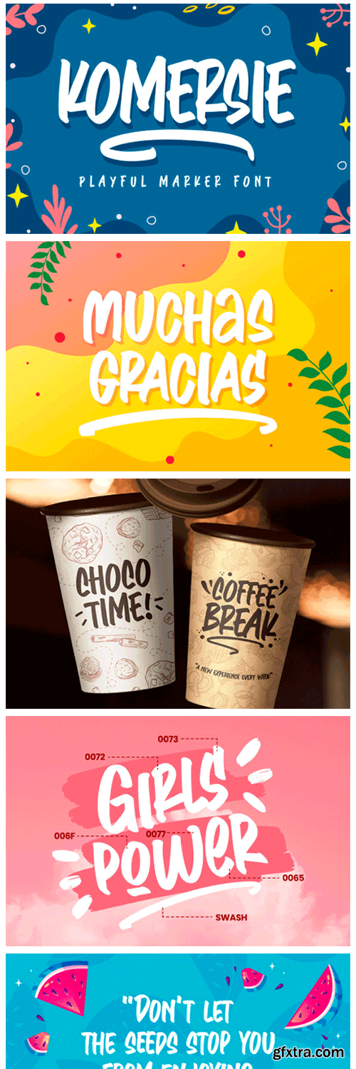 Komersie Font Komersie Font