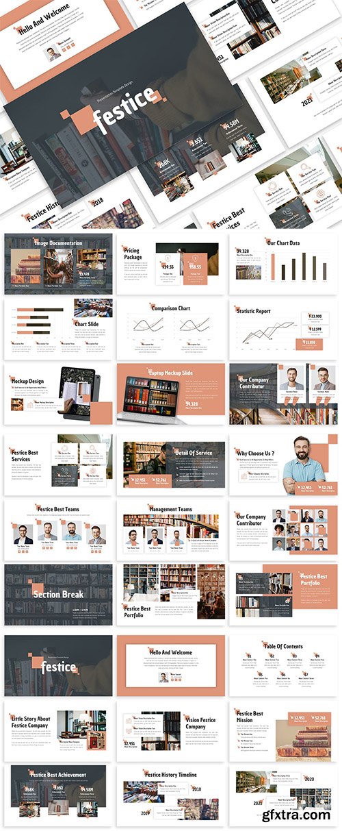 Festice - Business Template Prensentation Festice - Business Template Prensentation