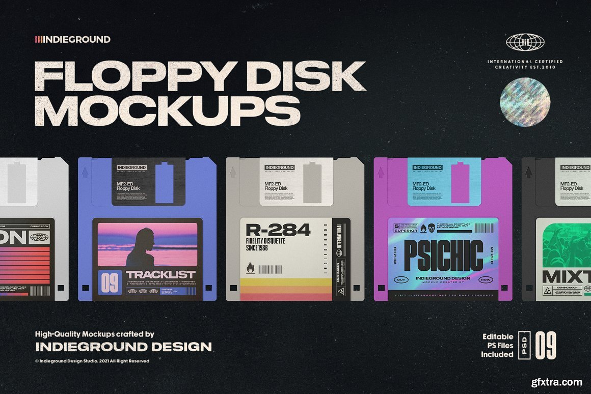 CreativeMarket Floppy Disk Mockups 5904695 » GFxtra