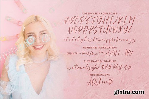 Gabriyel A Beauty Script Font