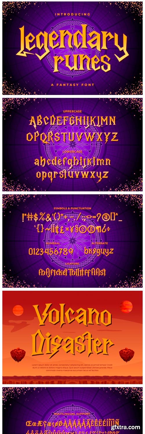 Legendary Runes Font