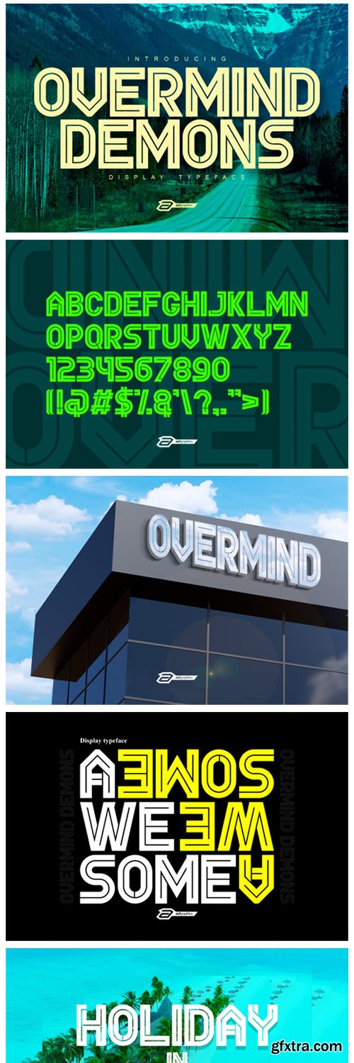 Overmind Demons Font Overmind Demons Font