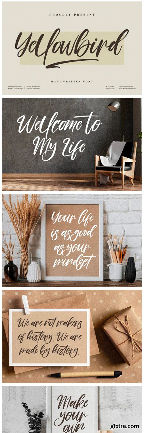 Yellowbird Font Yellowbird Font