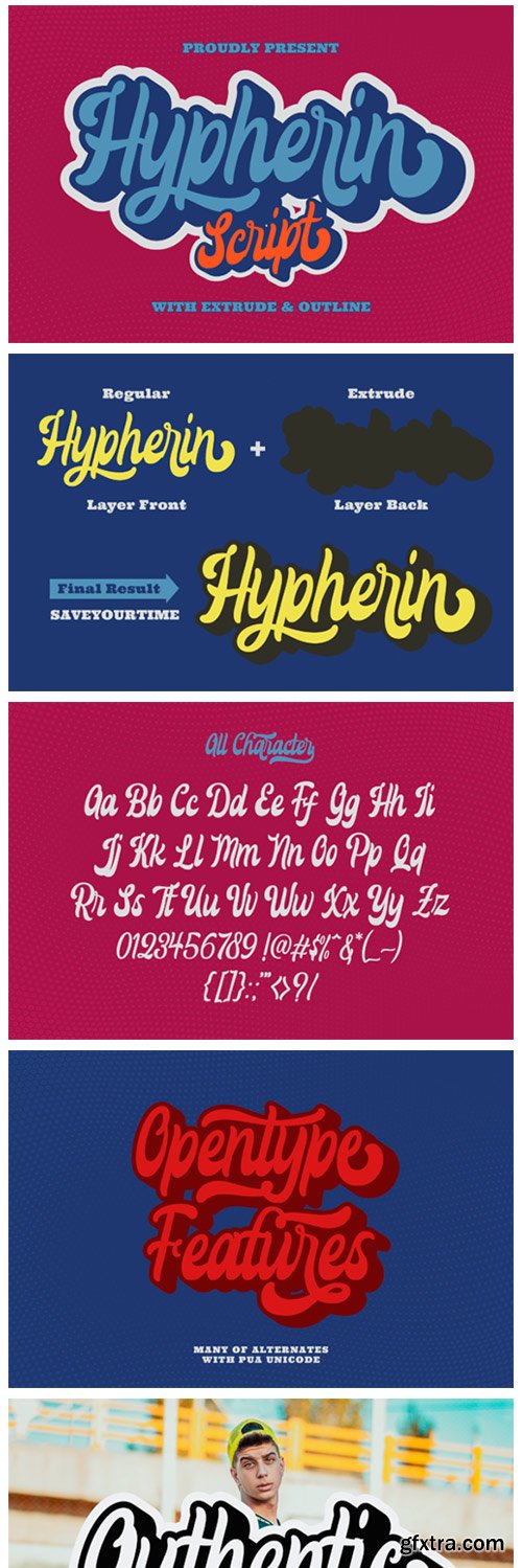 Hypherin Font Hypherin Font