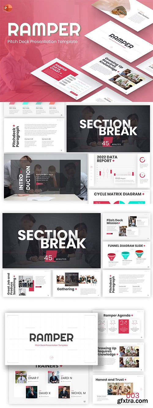 Ramper Pitch Deck PowerPoint Template Ramper Pitch Deck PowerPoint Template