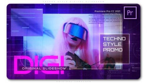 Videohive - Techno Style Digital Slideshow - 33119940 - 33119940
