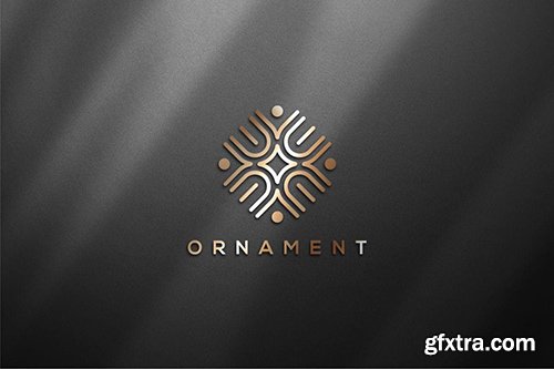 luxury gold logo mockup MF5HGA7 luxury gold logo mockup MF5HGA7