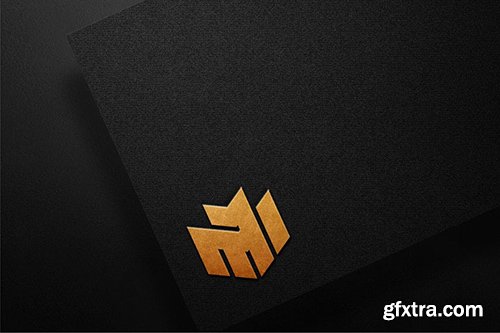 luxury gold logo mockup FUPJHA9 luxury gold logo mockup FUPJHA9