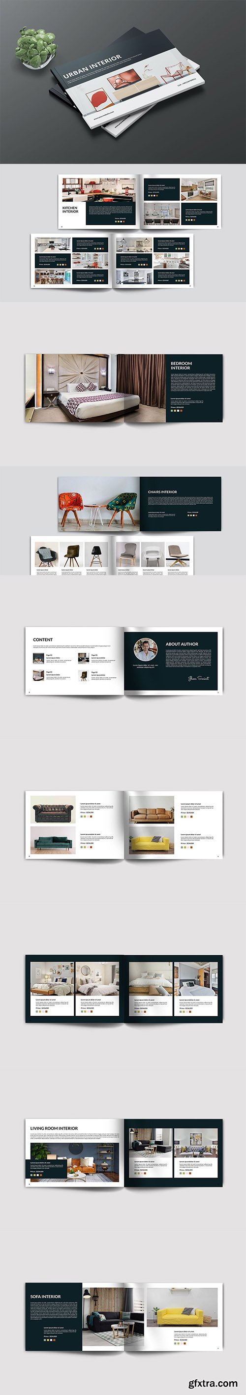 URBAN INTERIOR - A4 Catalog Print Template Y8HWCSS URBAN INTERIOR - A4 Catalog Print Template Y8HWCSS