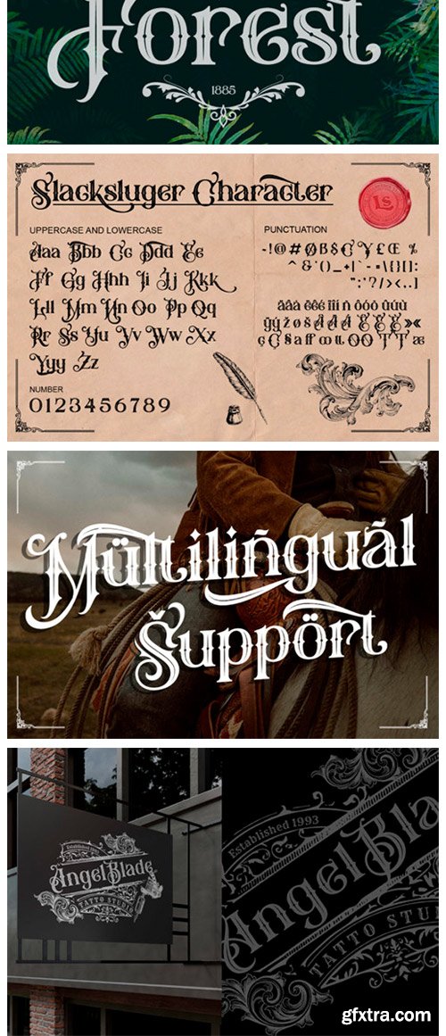 Slacksluger Font Slacksluger Font