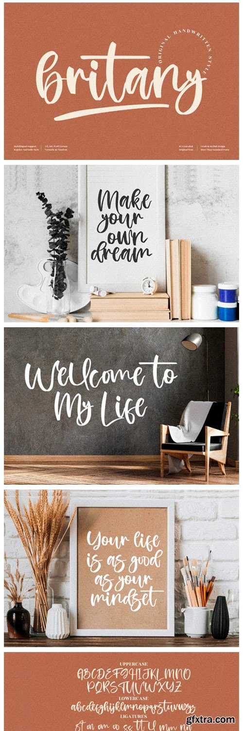 Britany Font Britany Font