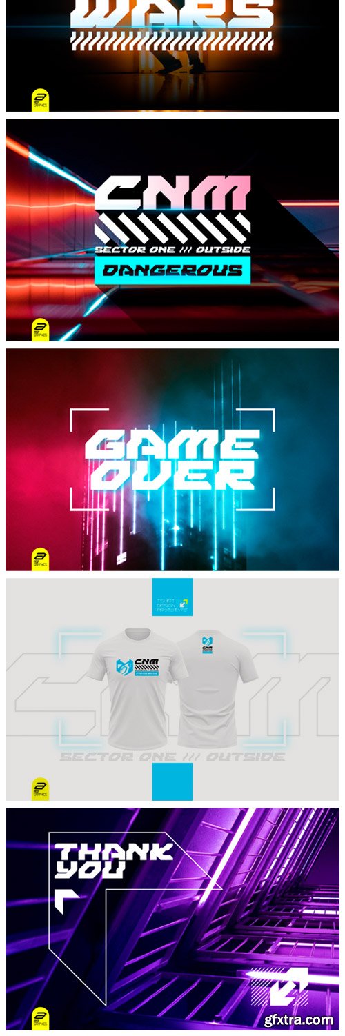 Hypers Techno Font Hypers Techno Font