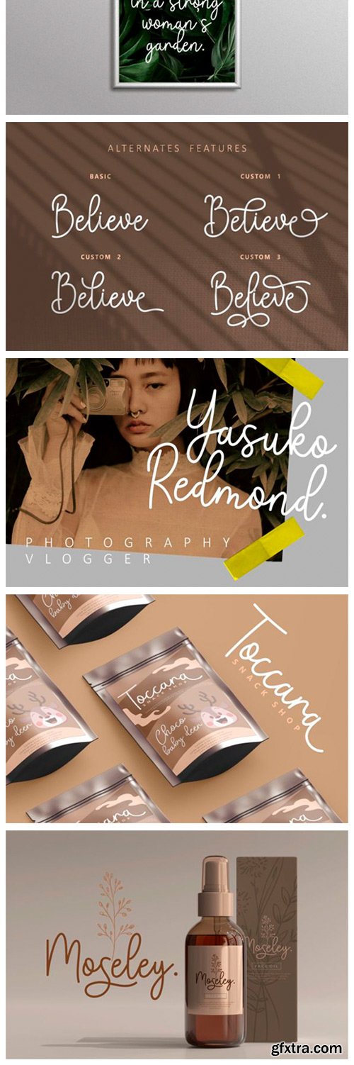 Monokind Script Font Monokind Script Font