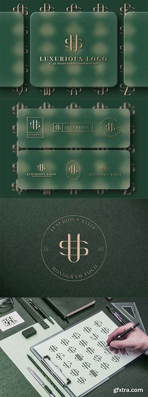 S (A-Z) Monogram Logo Creator Pack Vol.5 64TP4V2 S (A-Z) Monogram Logo Creator Pack Vol.5 64TP4V2