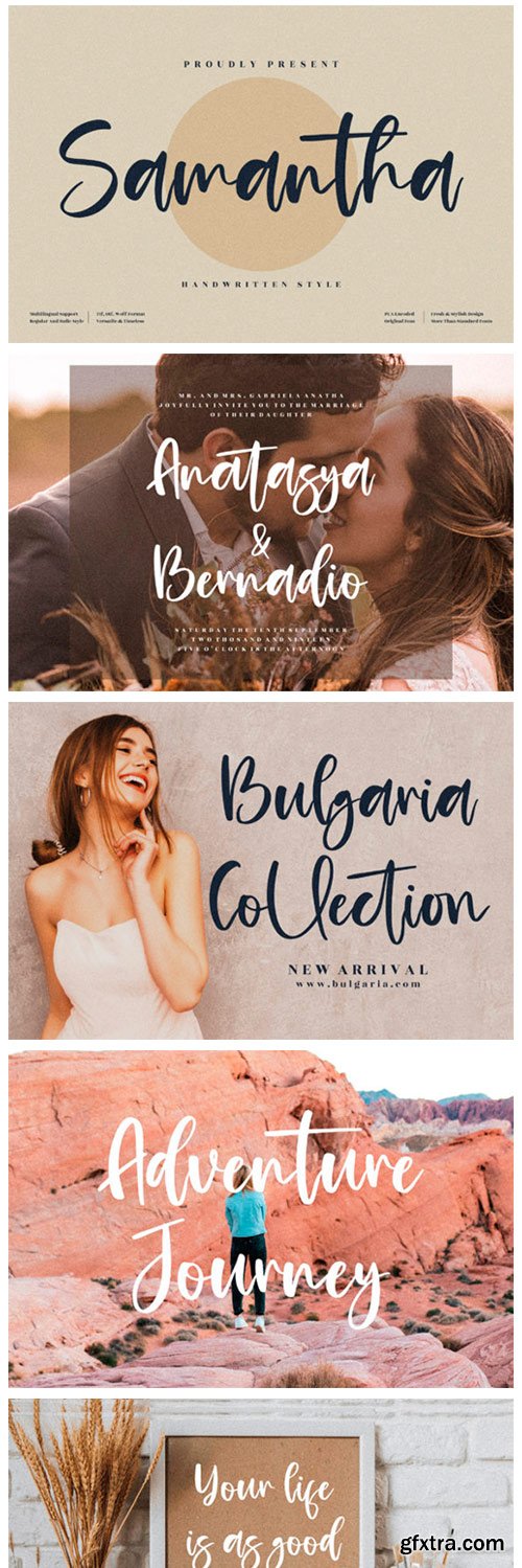 Samantha Font Samantha Font
