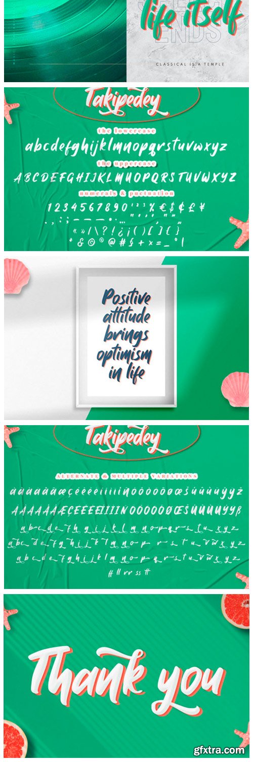 Takipedey Script Font Takipedey Script Font