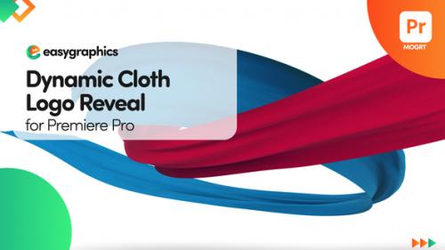 Videohive - Dynamic Cloth Logo Reveal for Premiere Pro - 33184474 - 33184474