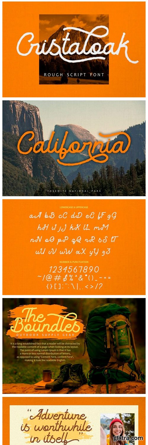 Cristaloak Font Cristaloak Font