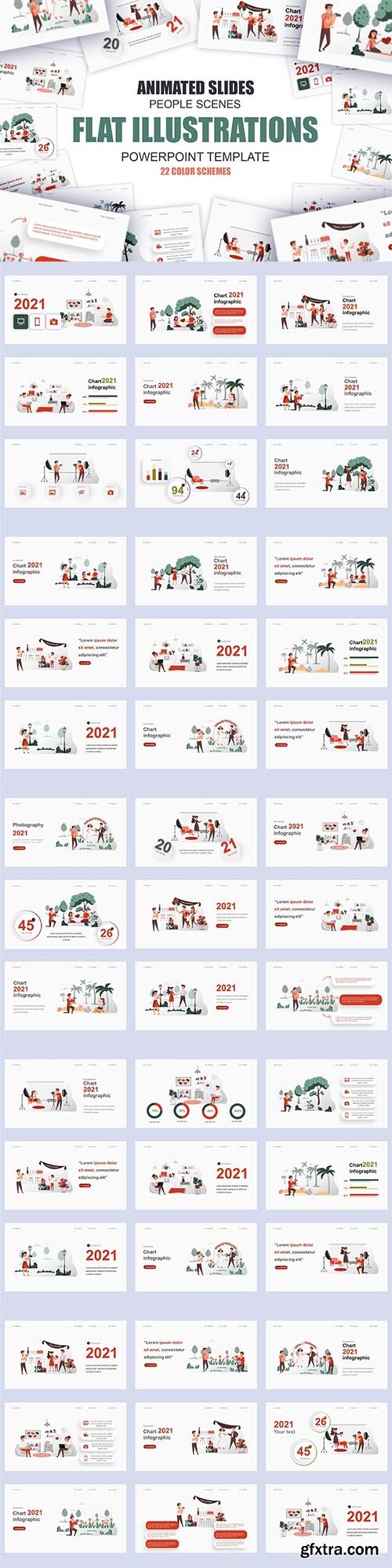 Photography Illustration Powerpoint Template