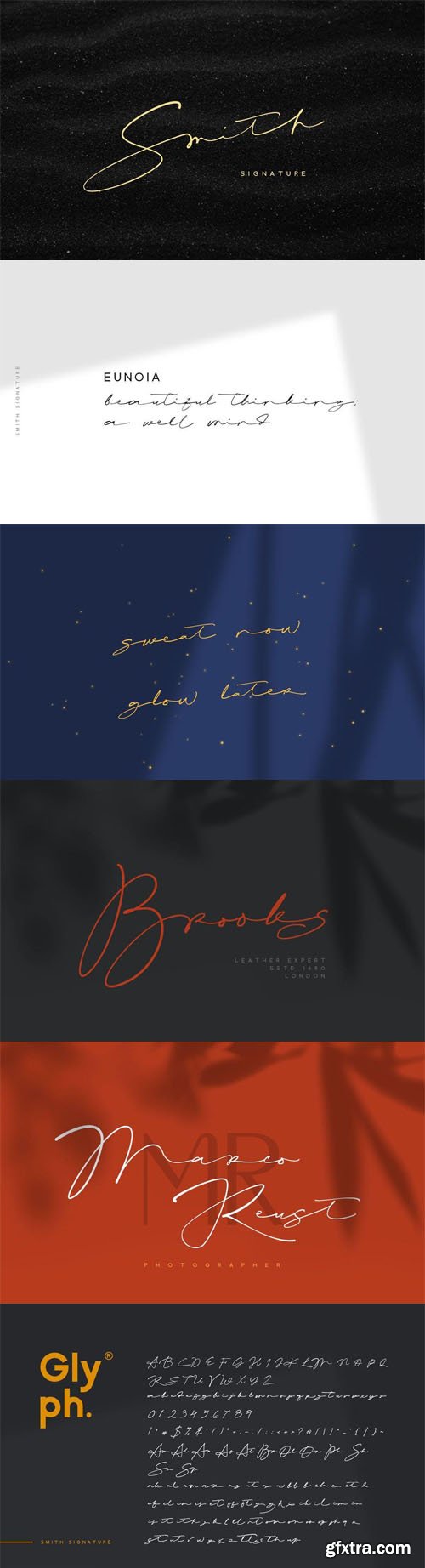 Smith Signature - Modern Feminine Font Smith Signature - Modern Feminine Font