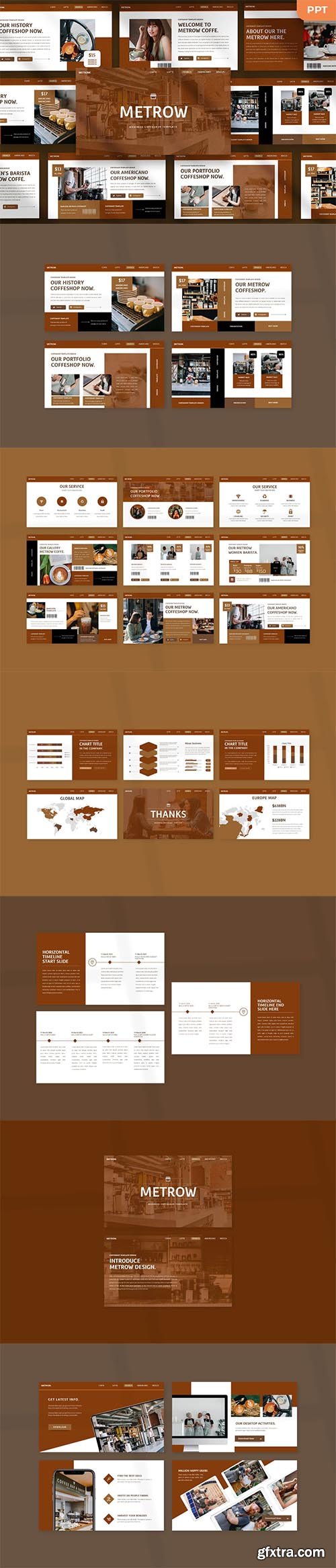 Metrow - Powerpoint, Keynote and Google Slides Template