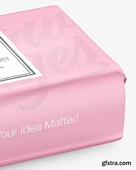 Paper Soap Bar Package Mockup 86476