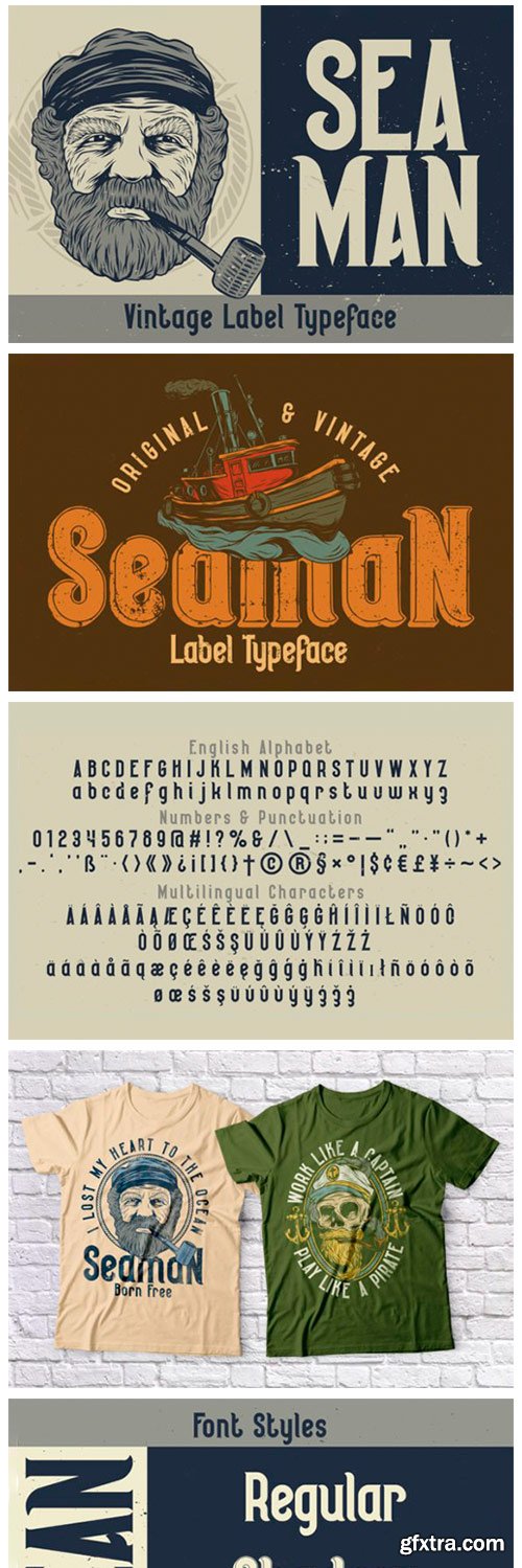 Seaman Font Seaman Font