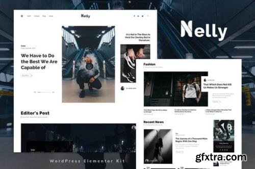 ThemeForest - Nelly v1.0.0 - Blog & Magazine Elementor Template Kit - 33184362