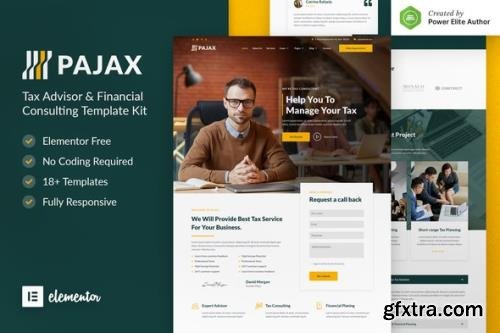 ThemeForest - Pajax v1.0.0 - Tax Advisor & Financial Consulting Elementor Template Kit - 33136761 ThemeForest - Pajax v1.0.0 - Tax Advisor & Financial Consulting Elementor Template Kit - 33136761