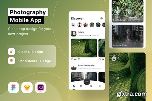 Photography Mobile App F47ABK2