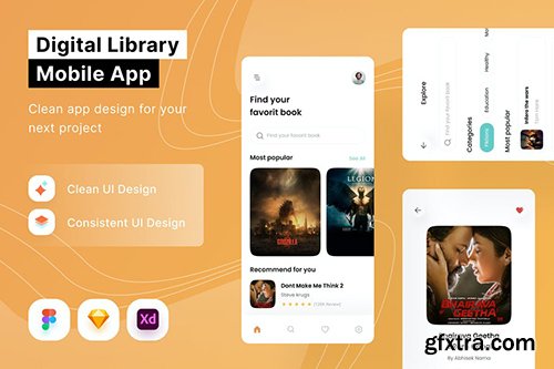 Digital Library Mobile App E2N7BVZ