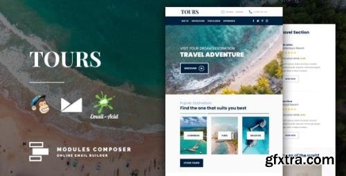 ThemeForest - Tours v1.0 - Responsive Email for Hotels, Booking & Traveling with Online Builder - 33123624 ThemeForest - Tours v1.0 - Responsive Email for Hotels, Booking & Traveling with Online Builder - 33123624