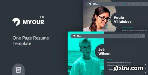 ThemeForest - Myour v1.0.1 - CV Resume Template - 25744677 ThemeForest - Myour v1.0.1 - CV Resume Template - 25744677