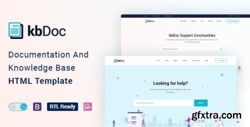 ThemeForest - kbdoc v1.1.0 - Documentation And Knowledge Base HTML5 Template with Helpdesk Forum - 29398963