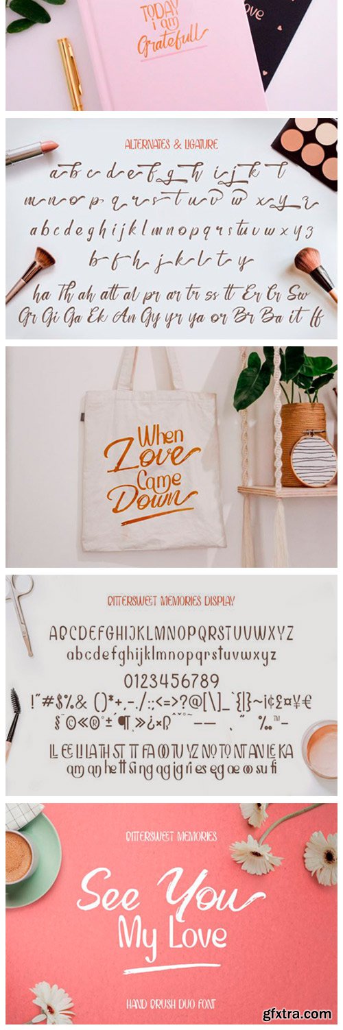 Bittersweet Memories Font Bittersweet Memories Font