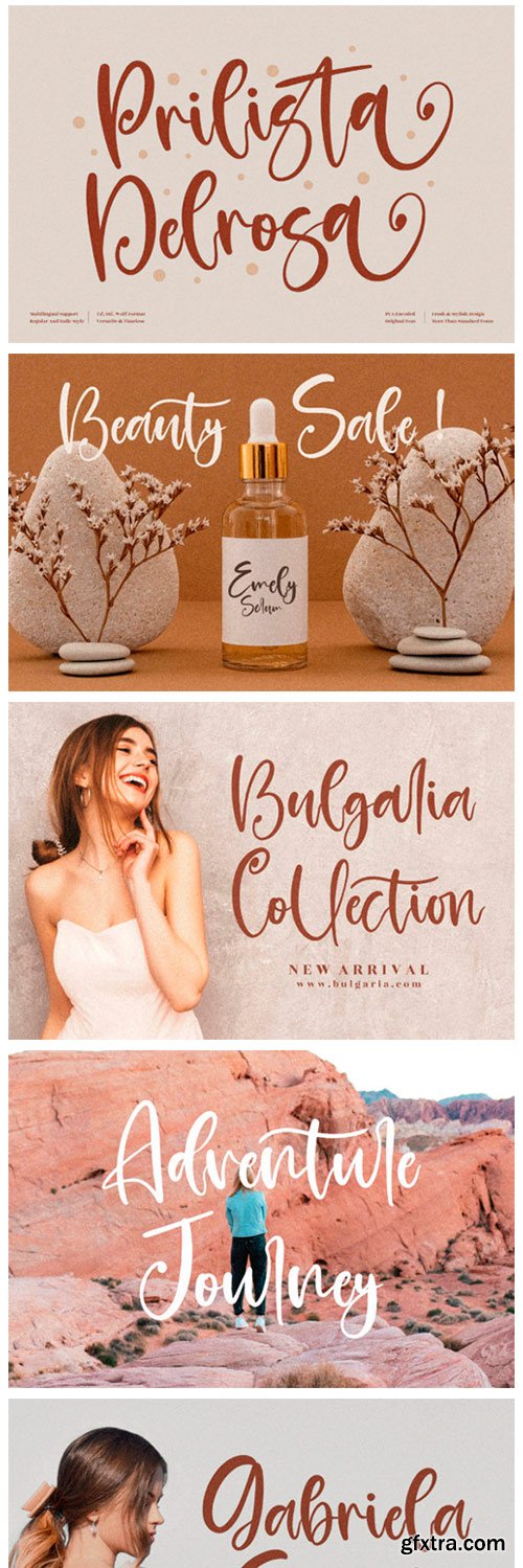 Prilista Delrosa Font Prilista Delrosa Font