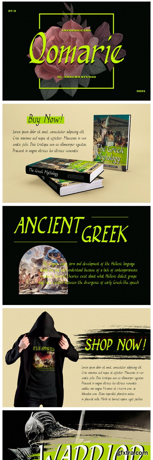 Qomarie Font Qomarie Font